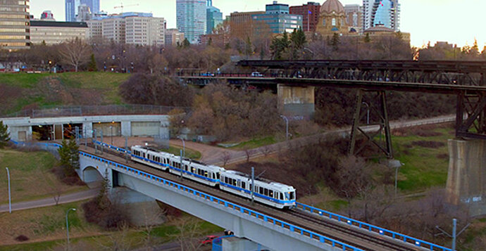 [Translate to Belgian Dutch:] Edmonton Trein